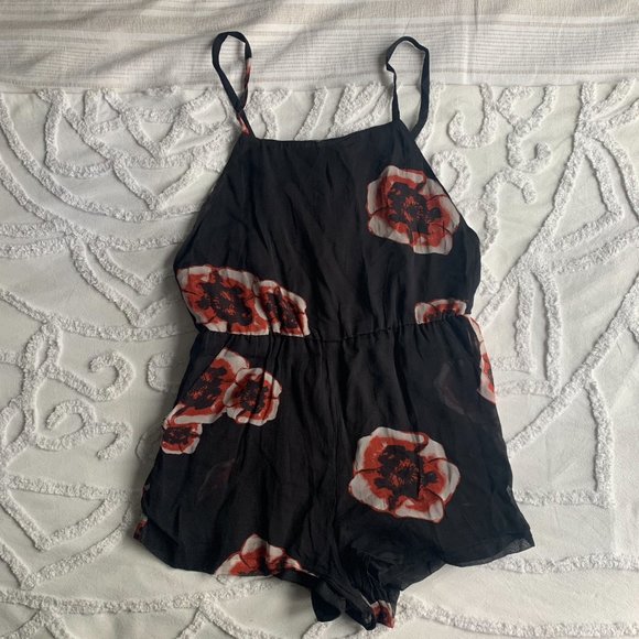 Winston White Jen Romper in Black Cherry - Picture 3 of 4